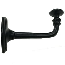 4.5" Pub - Long Coat Hook - For coats, bags, hand towel etc - Black Finish For interior & Exterior Designing Wrought Iron Coat Hook - DS-326 1
