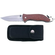 4.5 ROSEWOOD LINERLOCK KNIFE