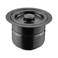 thumbnail image 1 of 4.5" Stainless Steel Basket Drain in Black, 1 of 3