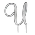 thumbnail image 1 of 4.5" U Diamond Letter Monogram, 1 of 1