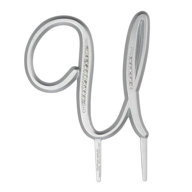 4.5" U Diamond Letter Monogram