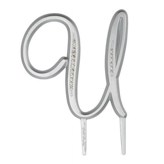 4.5" U Diamond Letter Monogram