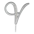 thumbnail image 1 of 4.5" V Diamond Letter Monogram, 1 of 1