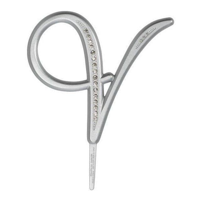 4.5" V Diamond Letter Monogram