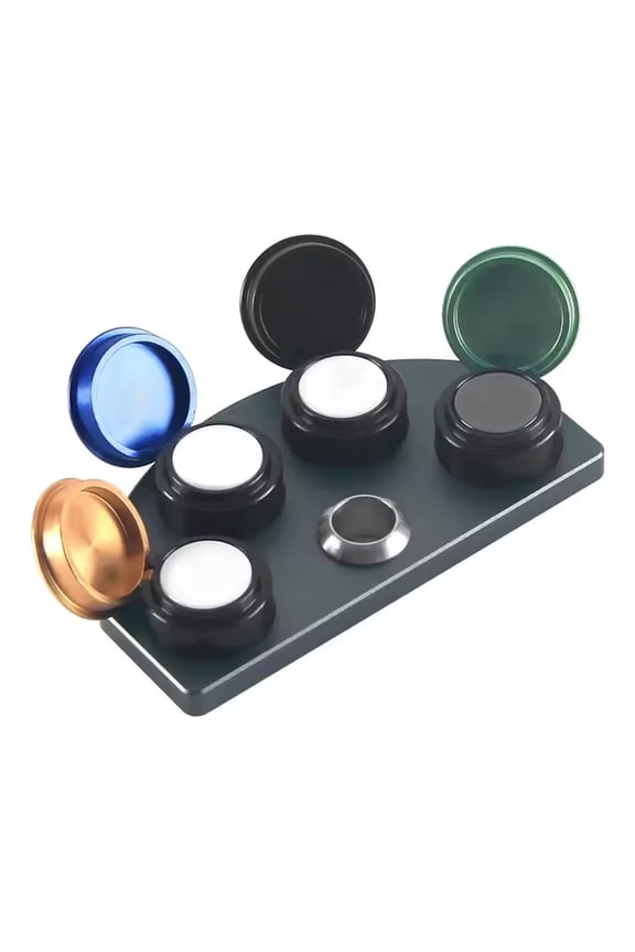 4/5 Watch Oiler with Stand Professional Watch Oil Storage Tool Oiler Cup for Watch Repair Maintenance Work