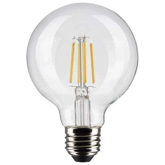 4.5 Watt G25 LED - Clear - Medium base - 90 CRI - 4000K - 120 Volt -  6 Pack