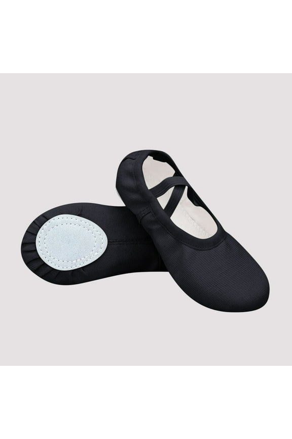 4-5 Years Ballet Shoes for Girls Toddler Ballet Slippers Soft Canvas Boys Dance Shoes Black