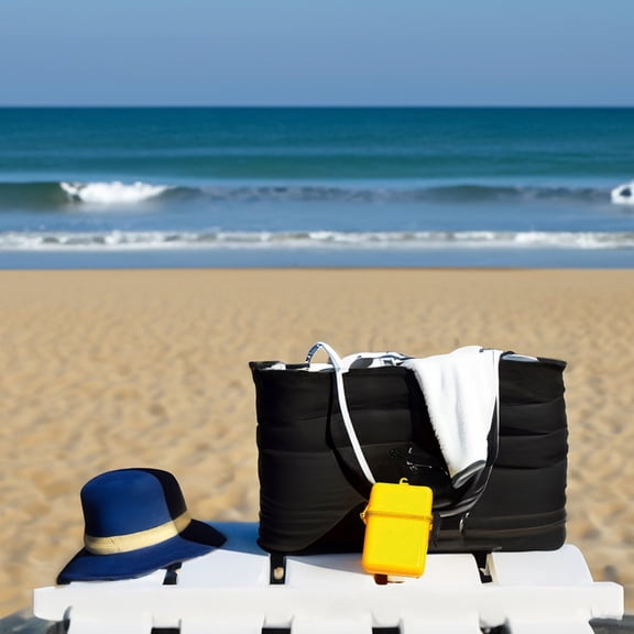 4.5" Yellow Waterproof Swimming Pool Beach Accessory Case