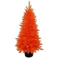 thumbnail image 1 of 4.5 ft. Pre Lit Orange Potted Tree, 1 of 1