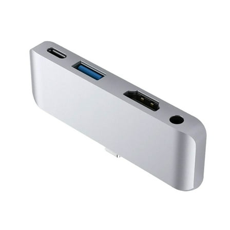 4/5 in 1 USB C Docking Station with USB USB C Port 3.5mm USB Splitter for Laptop