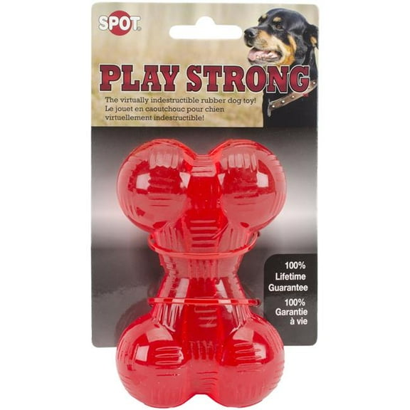 4.5 in. Play Strong Small Bone - Red