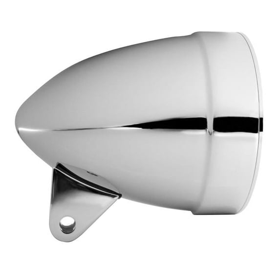 4.5 in. Smooth Headlight Bucket, Chrome - Ventura Heavy