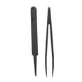 thumbnail image 1 of 4.5 inch Length Black Plastic Anti-static Tweezers Repair Tool 2, 1 of 4