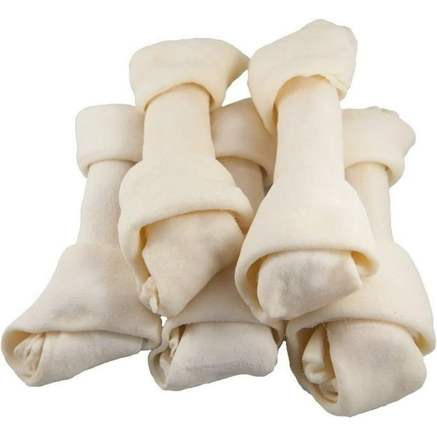 45 inch Rawhide Bones for dogs 15 count Premium Beef Hide Bone
