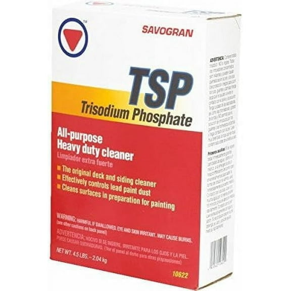 Savogran TSP Heavy Duty Tri-Sodium Phosphate Cleaner - All Purpose Powder - 4.5 lbs