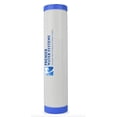 thumbnail image 1 of 4.5" x 20" Whole House Big Blue Refillable Well Water Filter Cartridge - GAC Catalytic Carbon/Birm + KDF 85: Removes Iron, Manganese, Hydrogen Sulfide - Rotten Egg Smell, 1 of 2