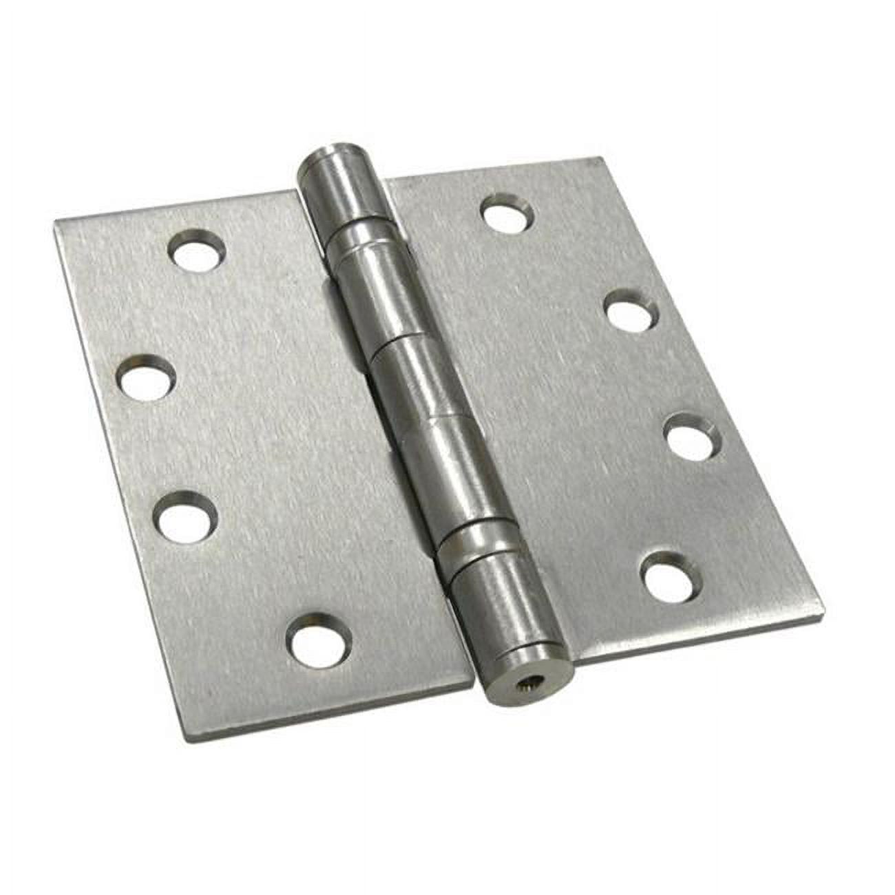 4.5 x 4.5 in. Heavy Duty Square Ball Bearings Hinge, Satin Chrome - Steel - 30 Case - Pack of 2 - image 1 of 1