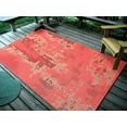 thumbnail image 1 of 4'5"x7' Vintage Faded Design, Sunset Indoor & Outdoor Rug-1126, 1 of 2