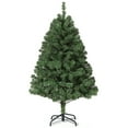 thumbnail image 1 of 4.5FT/6FT/7.5FT/9FT Artificial Christmas Tree, Realistic Full-Body Branches, Unlit Hinged Sections, Holiday Christmas Tree, Foldable Base for Easy Setup and Storage for Home Parties, 1 of 9