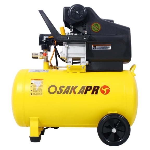 4.5HP Air Compressor 13 Gallon Oil-Lubricated, Quiet Portable Compressor with Wheels