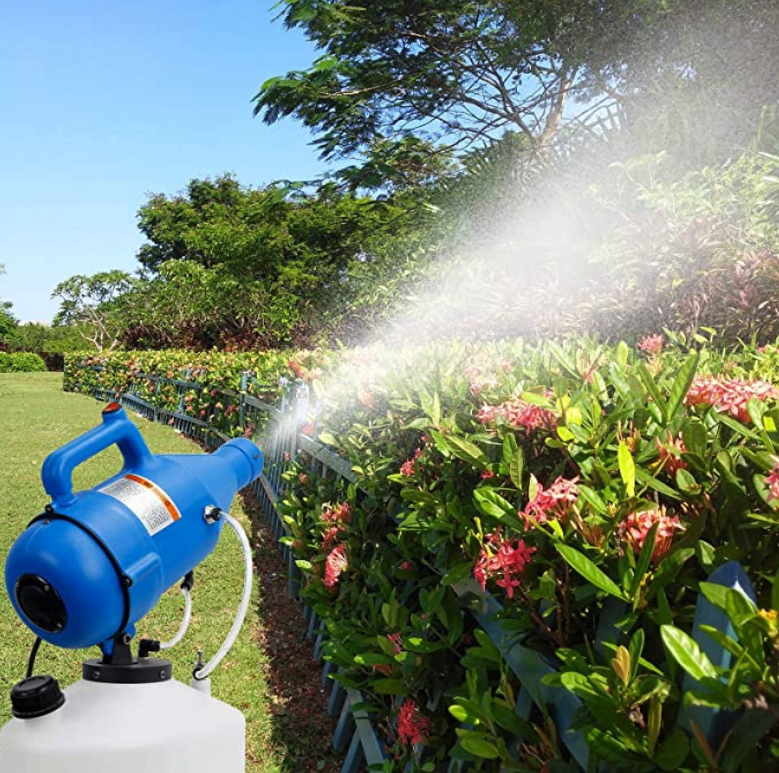 4.5L (1.2 Gal) Electric ULV Portable Fogger Sprayer Machine Cold Fogger ...