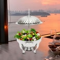 thumbnail image 1 of 4.5L Chafing Dish Buffet Set Round Stainless Steel Chafer Buffet Server, 1 of 23