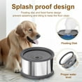 thumbnail image 1 of 4.5L Dog Water Bowl No-Spill Pet Water Bowl Slow Water Feeder Dog Bowl No-Slip Pet Water Dispenser Vehicle Carried Dog Water Bowl for Dogs/Cats/Pets, 1 of 7