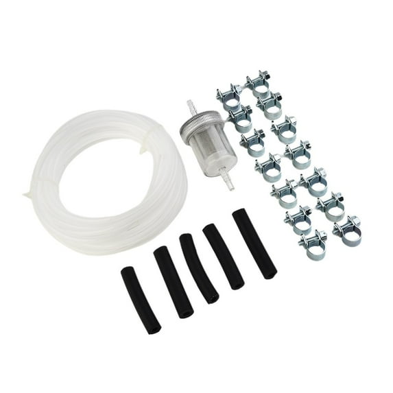 4.5M Inline Fuel Tank Hose Clips Filter Kit for Diesel Heater Repair Accessories