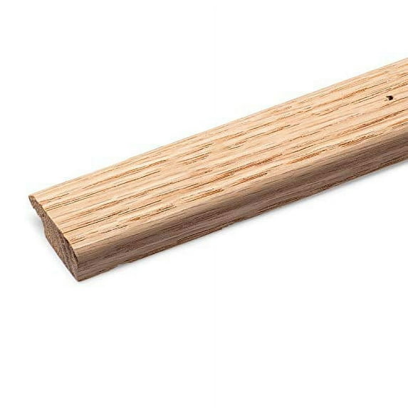 4.5MM Overlap Oak Square Edging for Laminate Floor and Luxury Vinyl Tile (Unfinished) (8 FT)