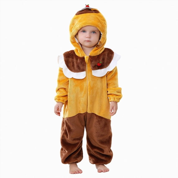 4-5Years Newborn Preemie Baby Climbing Suit Infant And Toddler Cake Shaped Jumpsuit Birthday Party Outfit Baby Romper Yellow Bodysuit Baby Fall Winter Clothing Gift