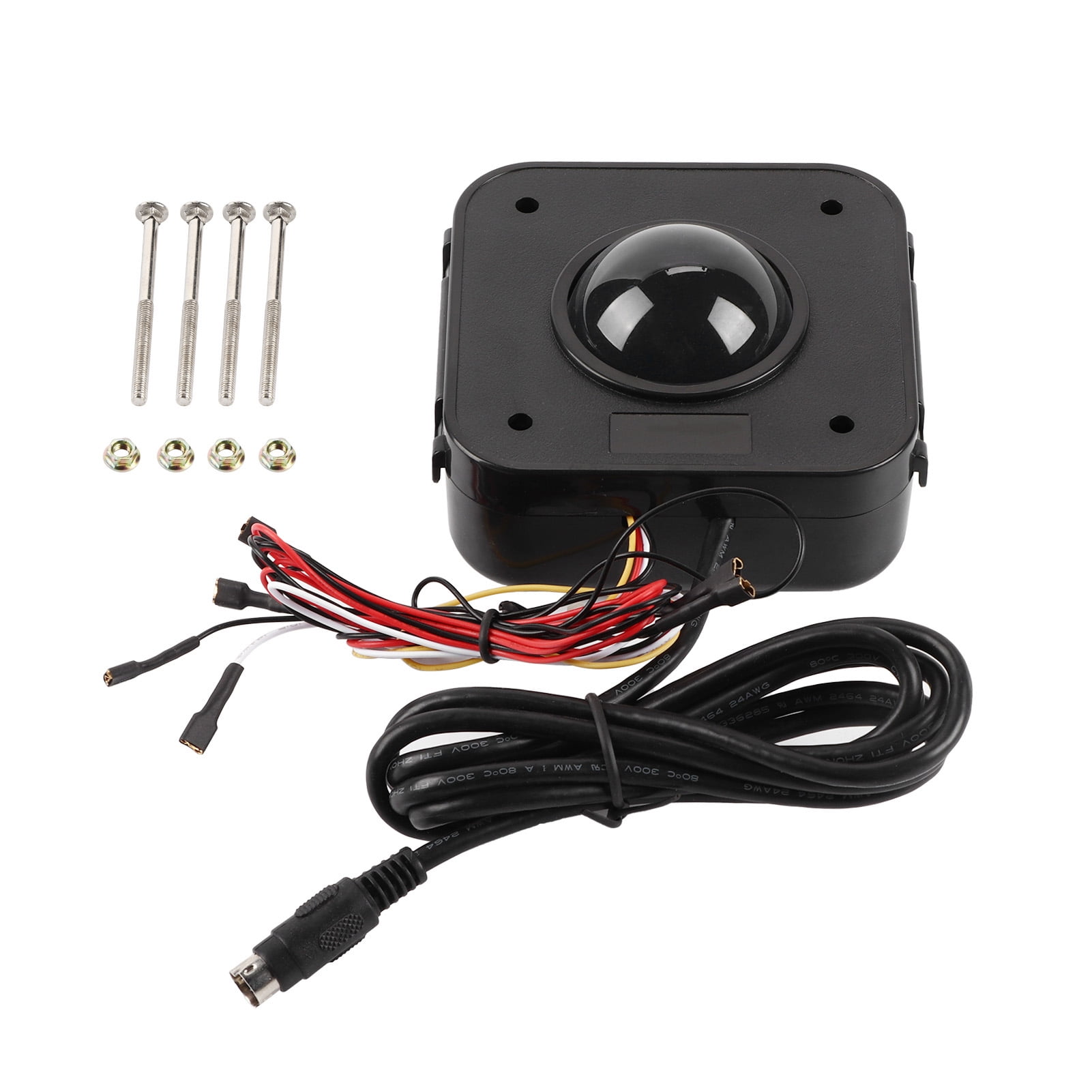 Njide Illuminated 4.5cm Round LED Trackball Mouse PS/2 PCB Njide Illuminated 4.5cm Round LED Trackball Mouse PS/2 PCB