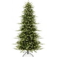 4.5ft PreLit Artificial Aspen Christmas Tree, Noble Holiday Décor w