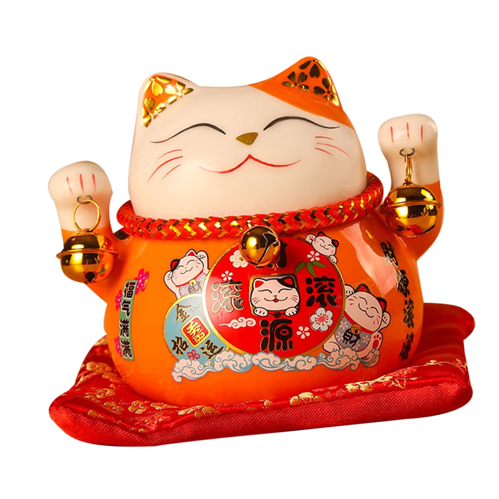 村上隆 Lucky Cat Coin Bank N ARS10+ Tokoname Maneki neko Gold Japanese Lucky cat Piggy bank any