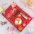 thumbnail image 1 of 4.5oz Red Crinkle Cut Paper Grass Filler Easter Christmas Wedding Birthday Gift Box Bag Craft Decoration, 1 of 5