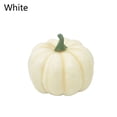 thumbnail image 1 of 4/6/12PCS Mini Foam Photography Halloween Party Supply Artificial Pumpkin Faux Vegetables WHITE 4PCS, 1 of 8