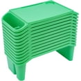 thumbnail image 1 of 4/6/12pcs Kids Lap Desk Tray Plastic Breakfast Laptop Trays with Storage Portable Activity Table with Side Pockets/Slot Portable Lap Bed Table for Writing Eating Game Snacks, 1 of 18