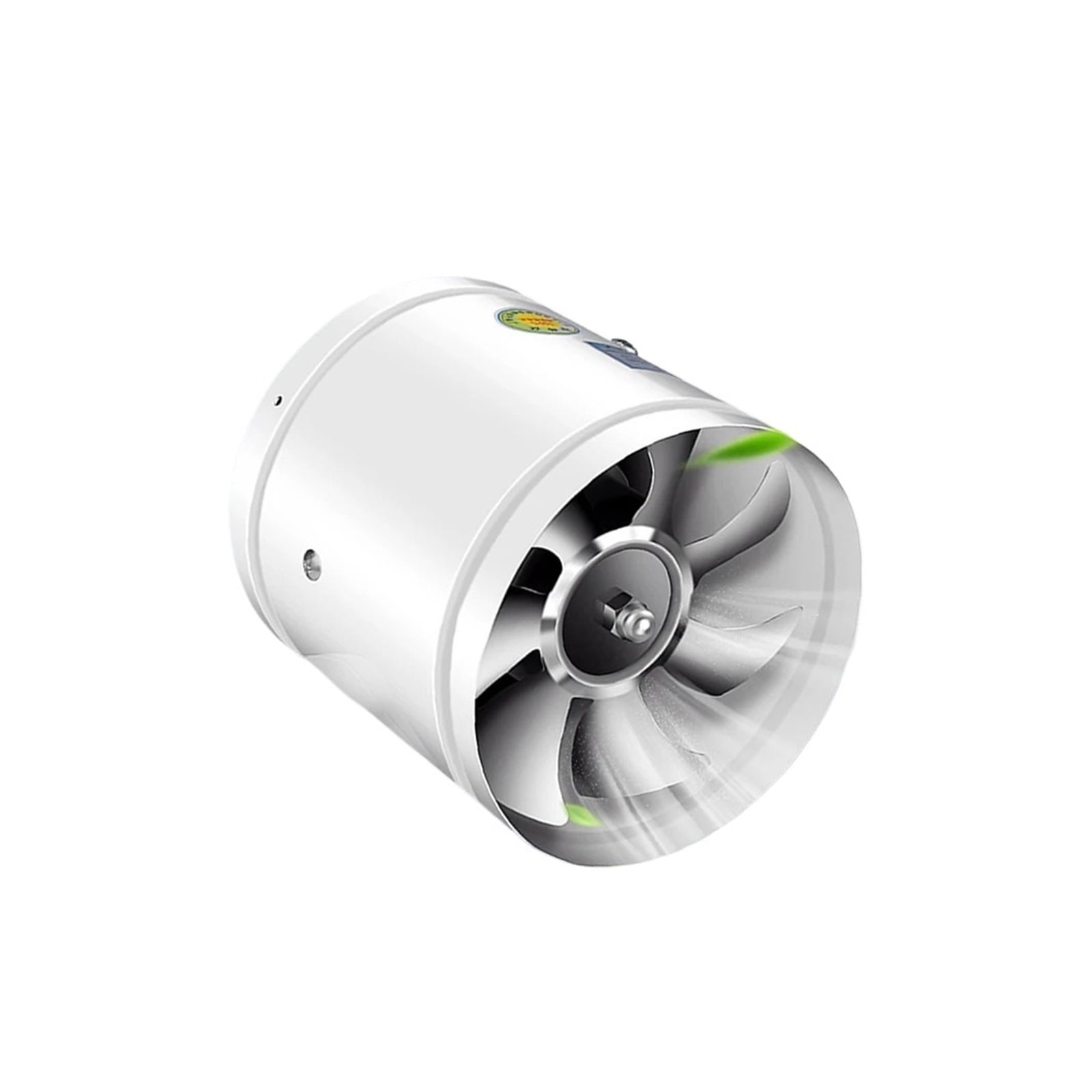 4/6/7/8 Inch Metal Pipe Duct Fan Air Ventilator Low Noise Ventilation ...