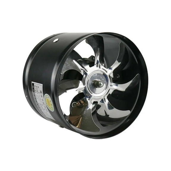 4''6''7''8'' Pipe Exhaust Fan Duct Ceiling Air Ventilation Blower Inline Booster Window Exhauster Kitchen Wall Exhaust Fan ,Long Lasting