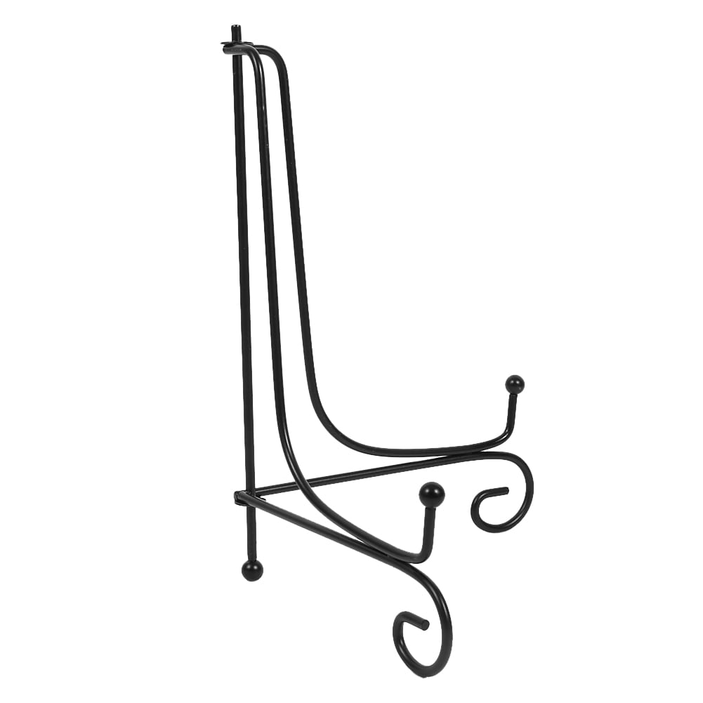 4/6/8/10/12inch Black Iron Picture Display Stand, Iron Easel Photo