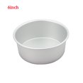 4/6/8/10/12inch Fixed Base Round Cake Pan Aluminum DIY Cakes Pastry