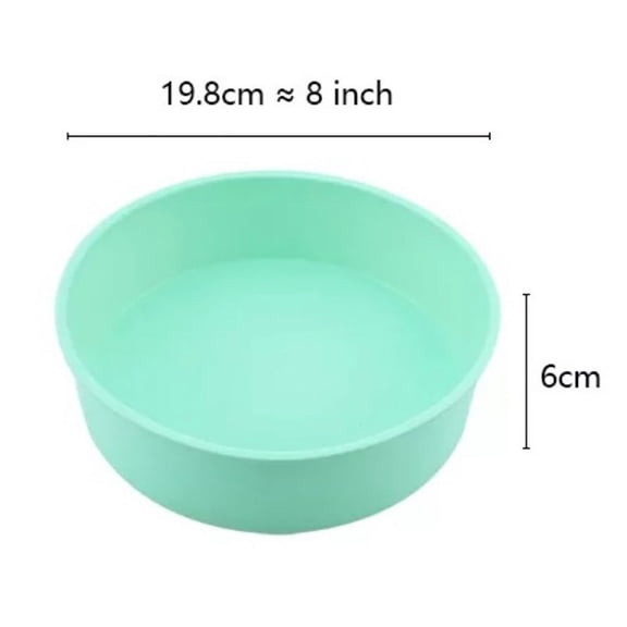 4/6/8/10 Inch Silicone Cake Mold Round Chocolate Molds Baking Dishes Pastry Desserts Mousse Moulds Baking Pan Tools