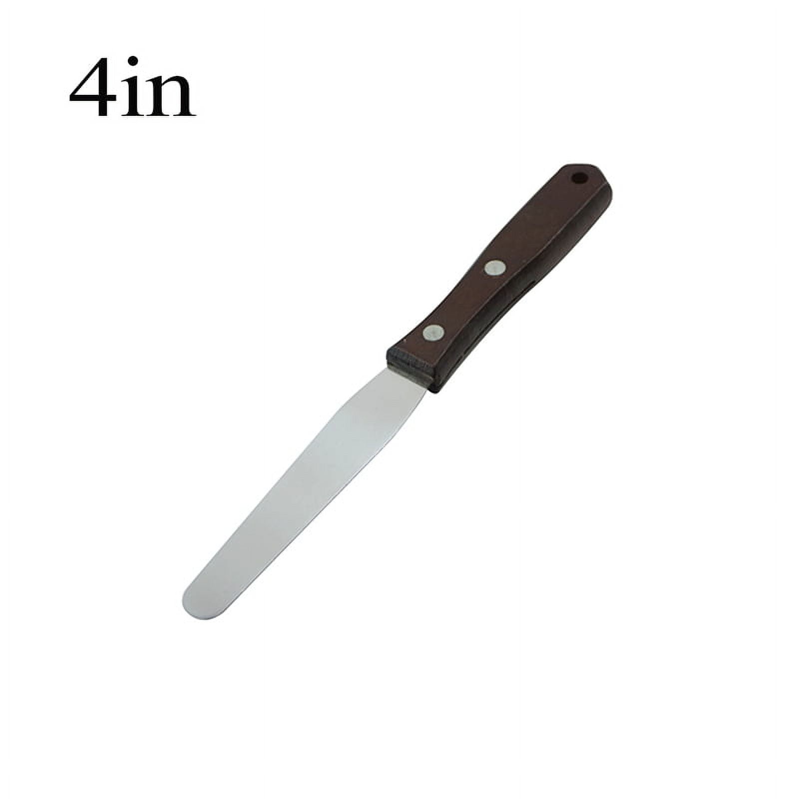 4/6/8/10 Inch Smoother Stainless Steel Spatula Butter Cream Icing