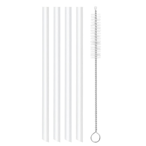 4/6/8/12 Pcs Replacement Plastic Straws Compatible with Stanley 20 oz Flip Straw Tumbler