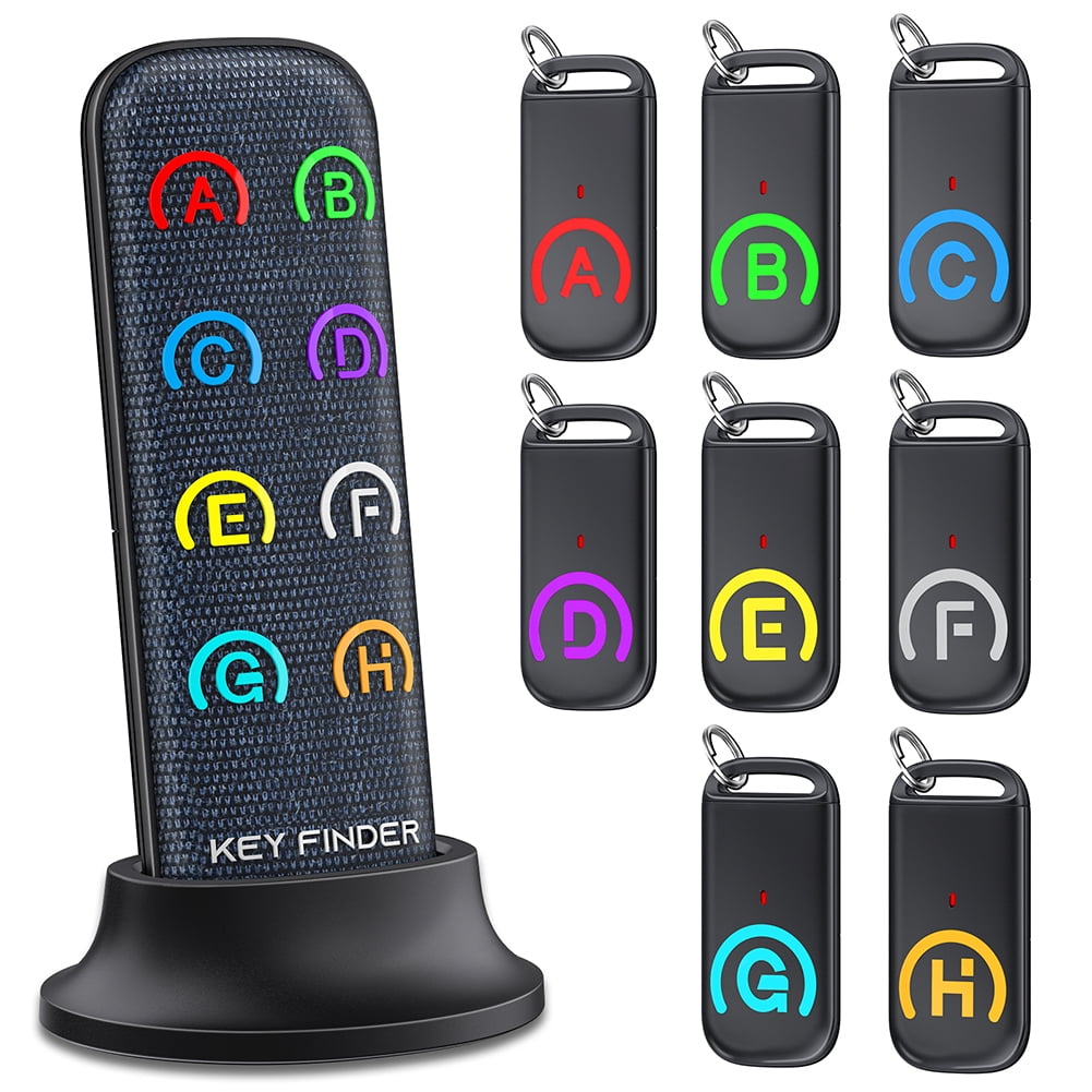 4/6/8 Anti-lost Wireless Car Key Finder Remote Control Tracker Alarm ...