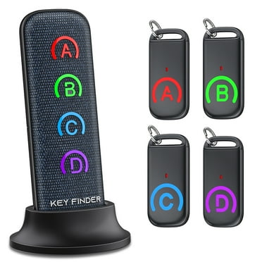 4/6/8 Anti-lost Wireless Car Key Finder Remote Control Tracker Alarm Tag Keychain Wallet Smart Tracker With 4/6/8 Receivers ,Timely Reminder