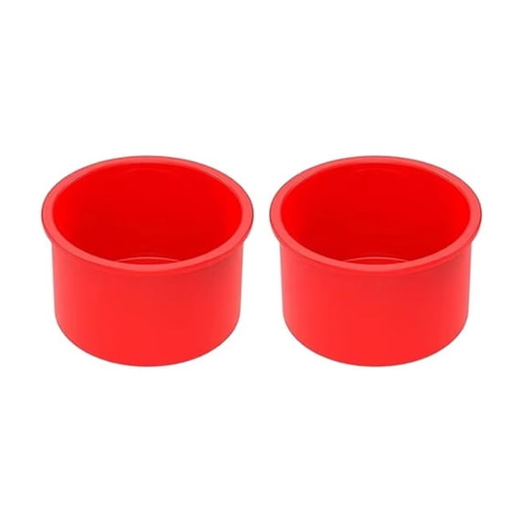 4 6 8 Inch Round Cake Pans Silicone Molds for Baking Layer Cakes Cheese ...