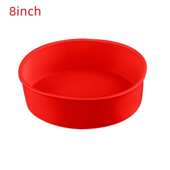 4 6 8 Inch Round Cake Pans Silicone Molds for Baking Layer Cakes Cheese Chiffon Rainbow Cake Baking Pans
