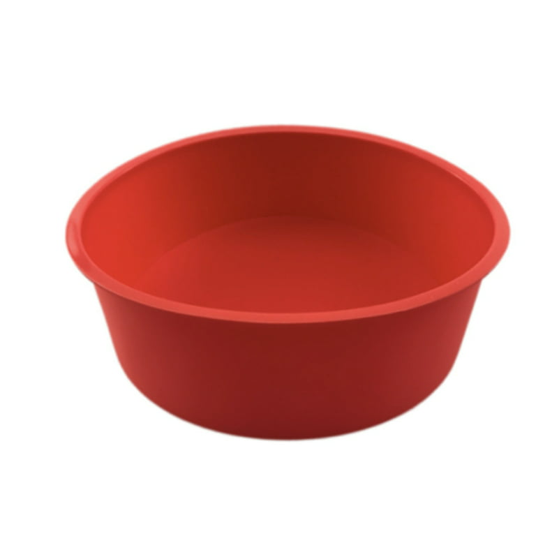 4/6/8 Inch Round Silicone Cake Mold Nonstick Cake Pan Tray