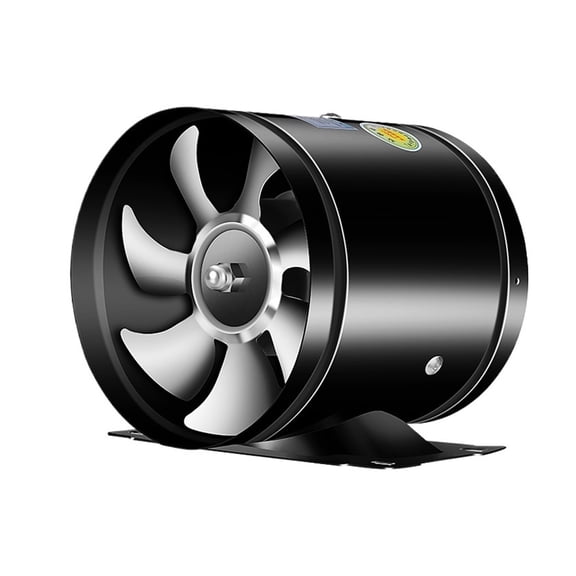4''6''8'' Pipe Exhaust Fan Air Ventilator Metal Pipe Ventilation Exhaust Fan Mini Extractor Bathroom Toilet Wall Fan Duct Fan ,Easy to Use - 4-INCH_A