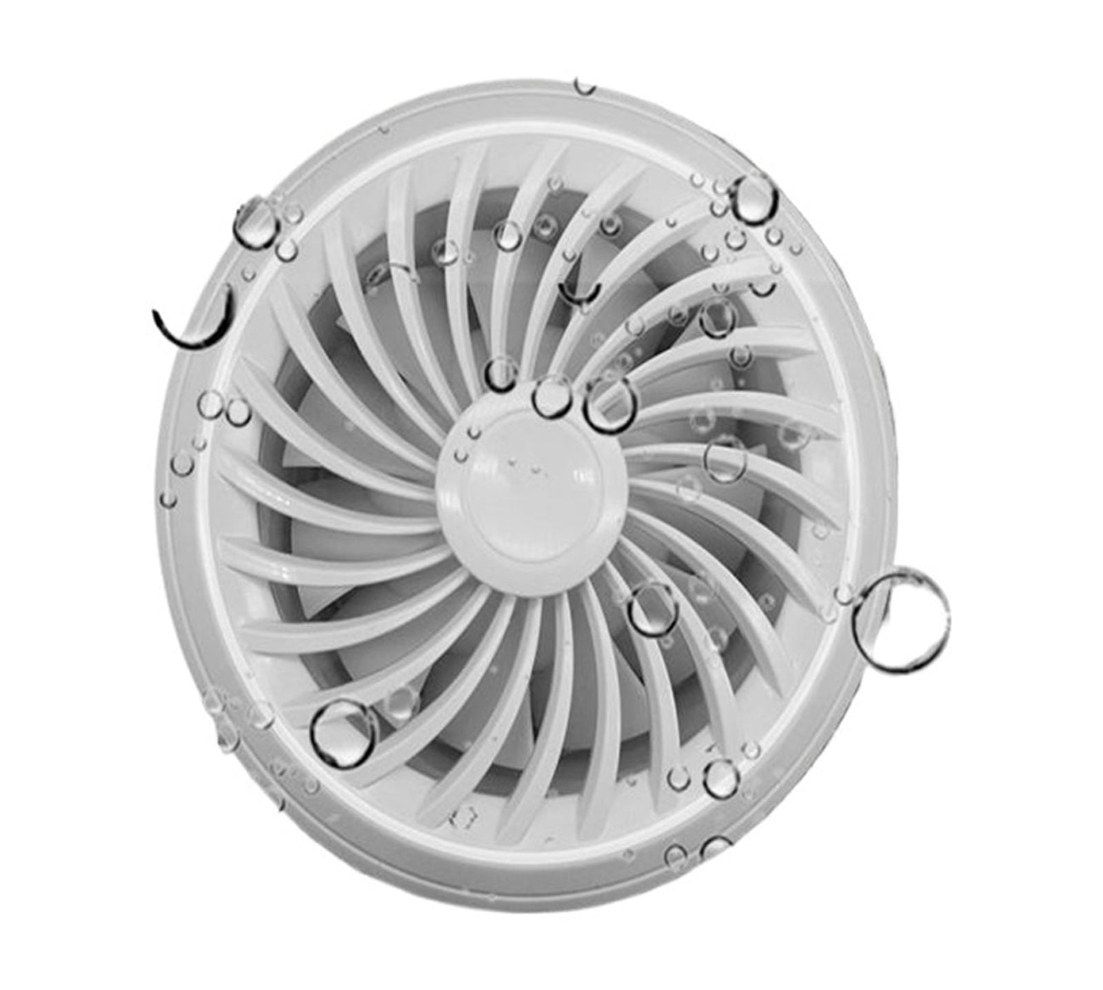 4''6'' Exhaust Fan Adjustable Speed Duct Fan Kitchen Window Airflow Air